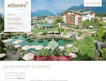 Tablet Screenshot of hotel-schwarz.com